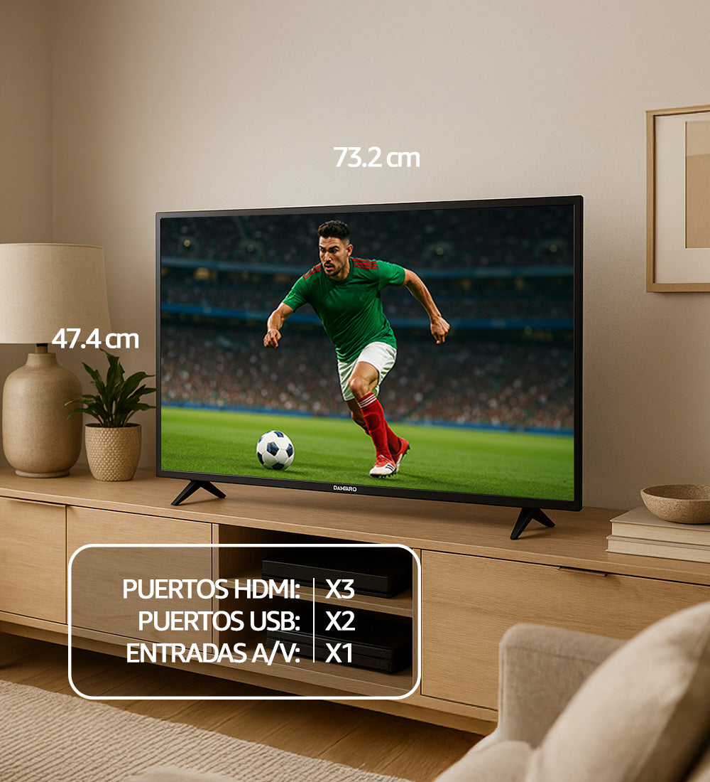 Pantalla DAEWOO 32&quot; LED HD